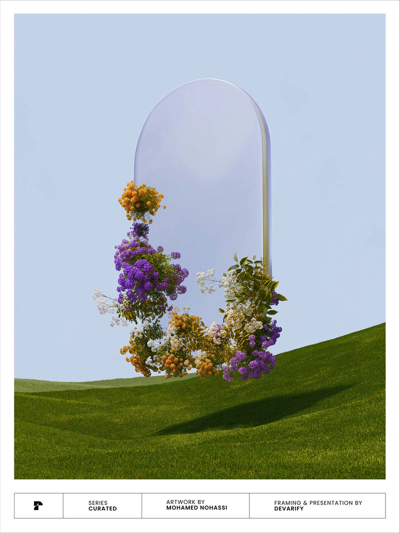 Floral Mirror