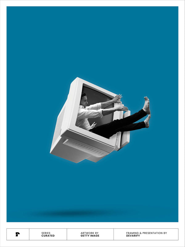 Man in Monitor