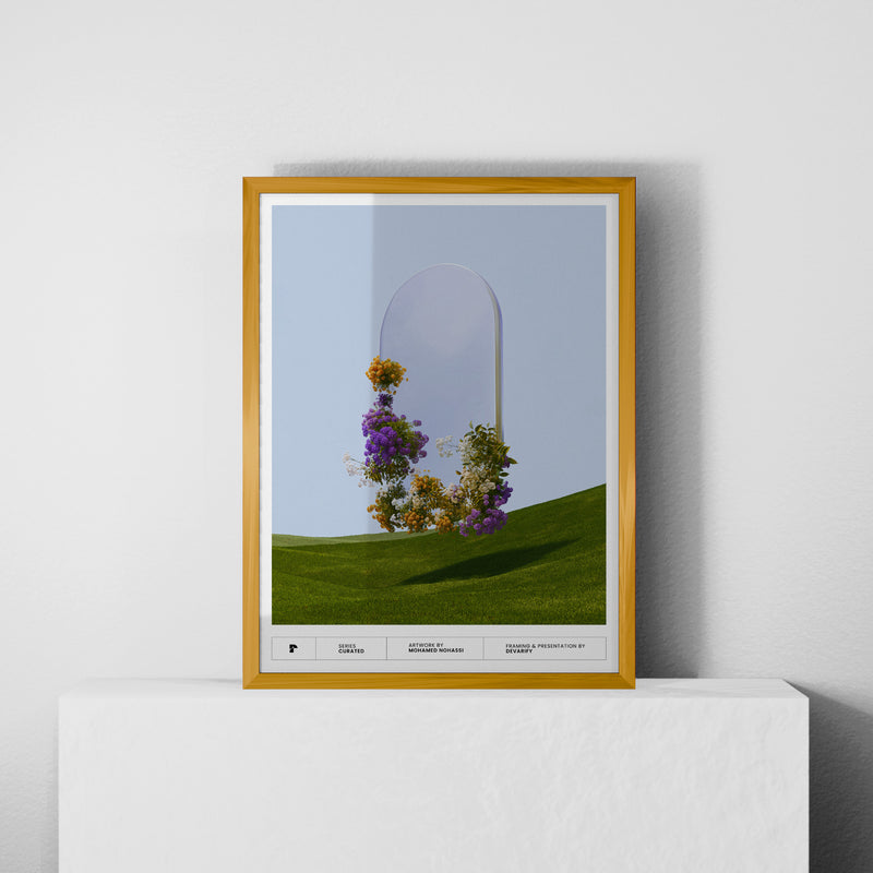 Floral Mirror