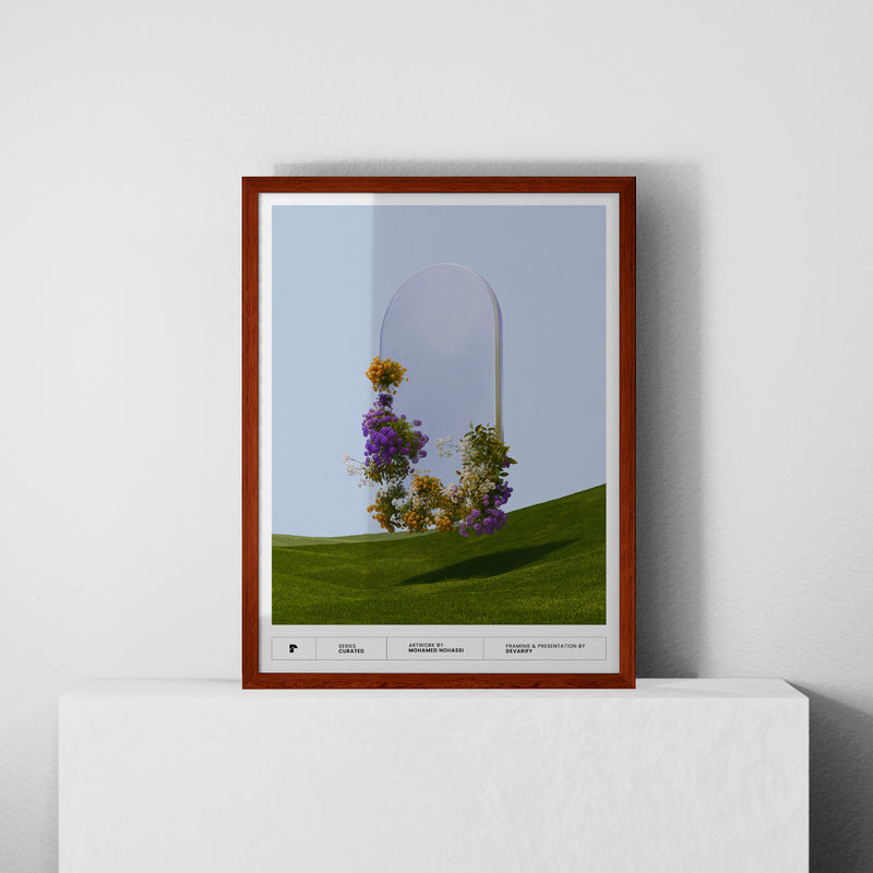 Floral Mirror