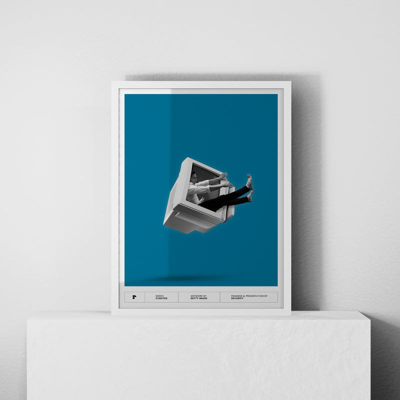 Man in Monitor