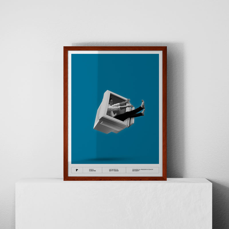 Man in Monitor